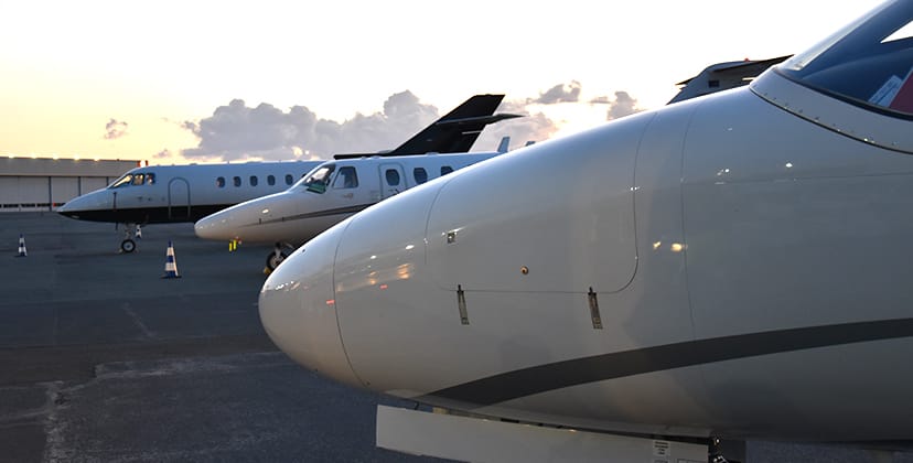 Parking pour aéronefs - FBO Paris Le Bourget