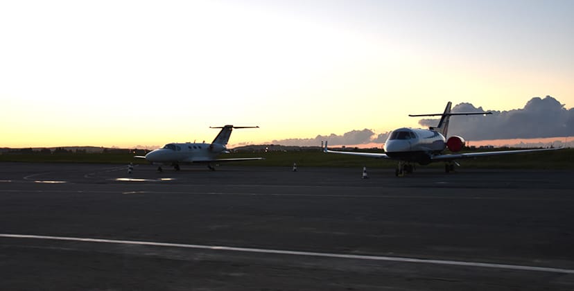 Aircraft parking - FBO Paris Le Bourget