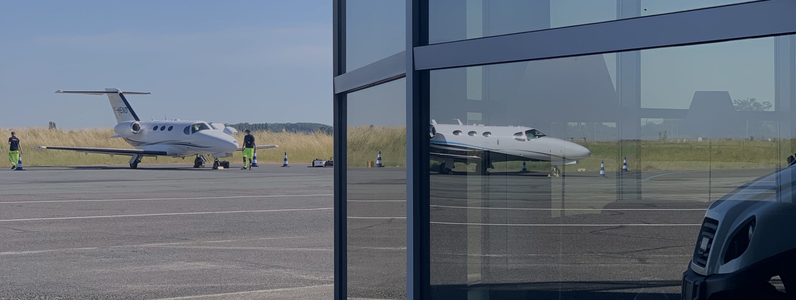 Parking pour aéronefs - FBO Paris Le Bourget