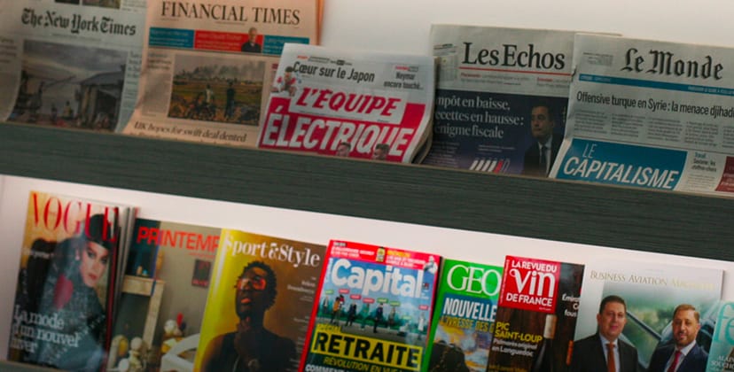 Newspapers and magazines - FBO Paris le Bourget